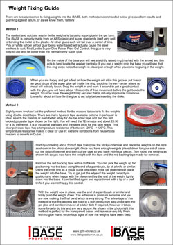 Weight Fitting Guide